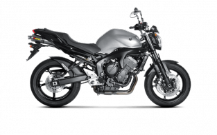 Akrapovic Slip-on Line Titanium Einddemper Set met E-keur Yamaha FZ-6 Fazer 2004-2009